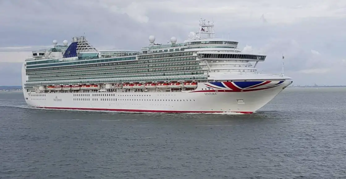 p&o cruise ship ventura webcam